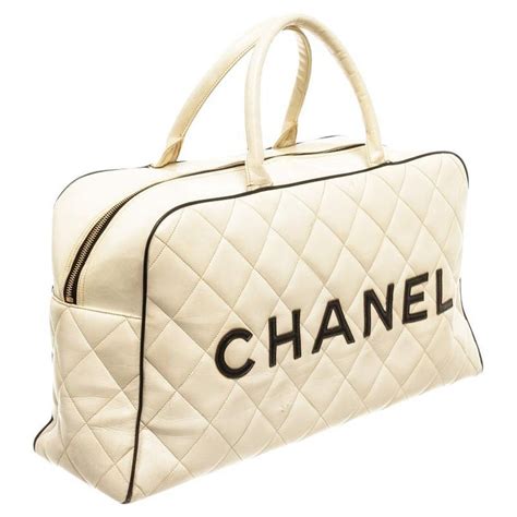 chanel bowling bag white|chanel bowling bag price.